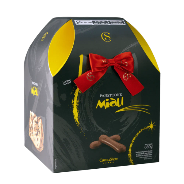 Panetone Clássico Miau 650g