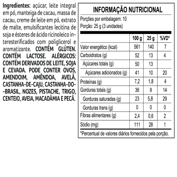 Mini Ovinhos Cacau Magia ao Leite 250g - Image 2