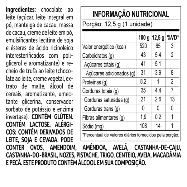 Trufa laCreme ao Leite 12,5g - Image 4