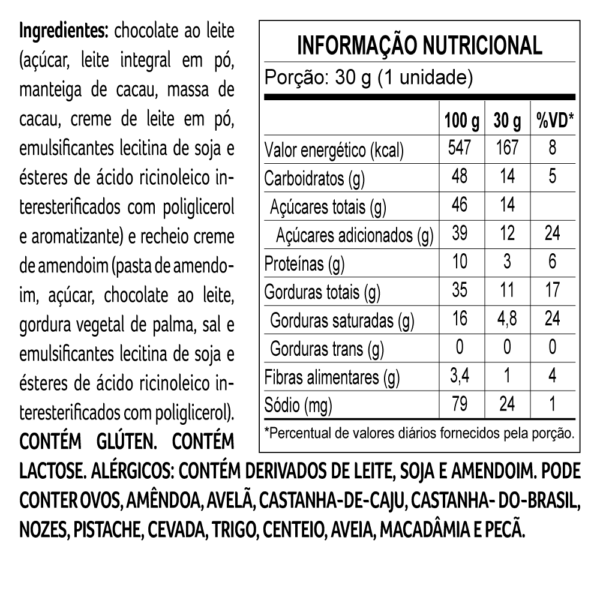 Trufa ao Leite de Paçoca 30g - Image 2