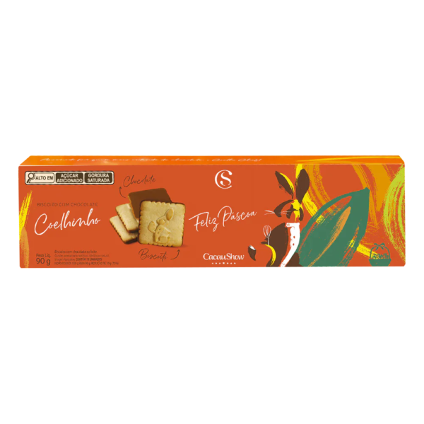 Biscoito Cacau Magia ao Leite 90g