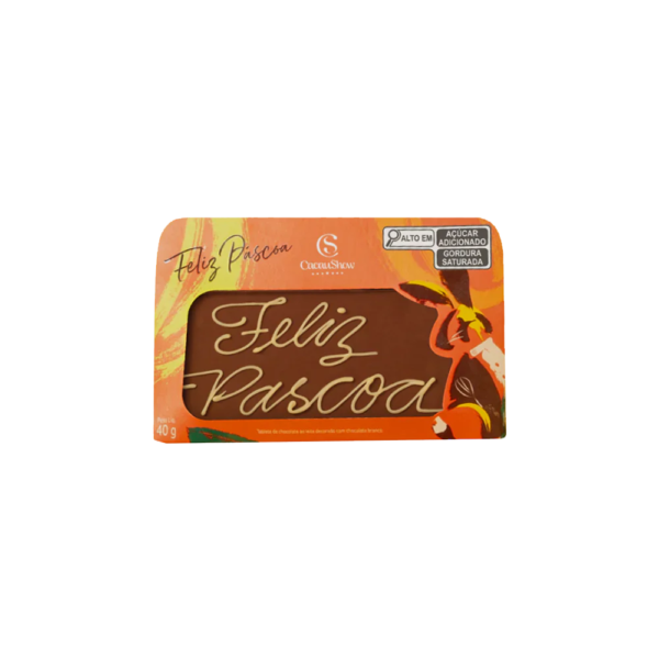 Tablete ao Leite Chocoarte Cacau Magia 40g